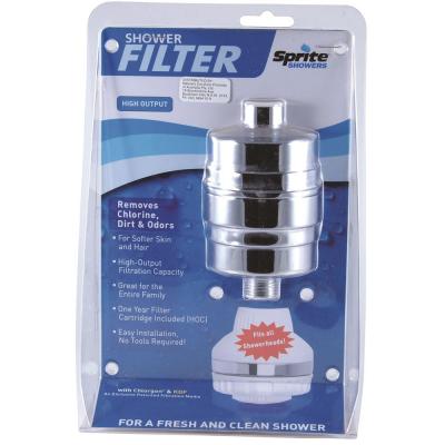 Nature's Sunshine Sprite Shower Filter Unit Chrome